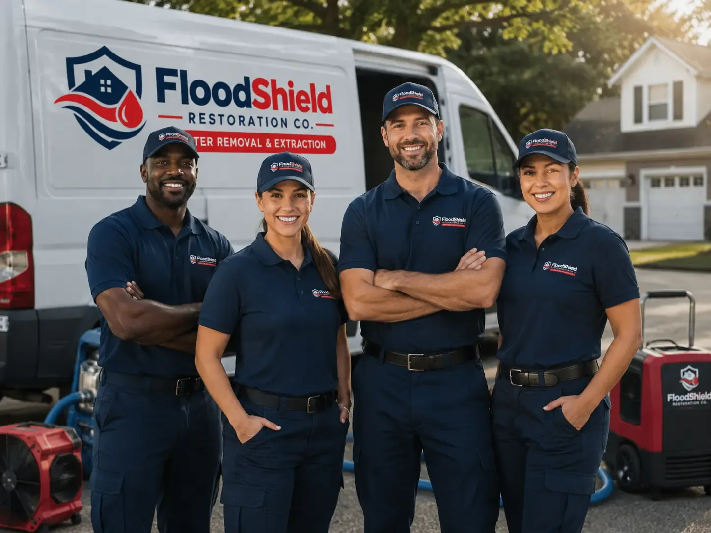 Flood Damage Restoration company in Harris, MO